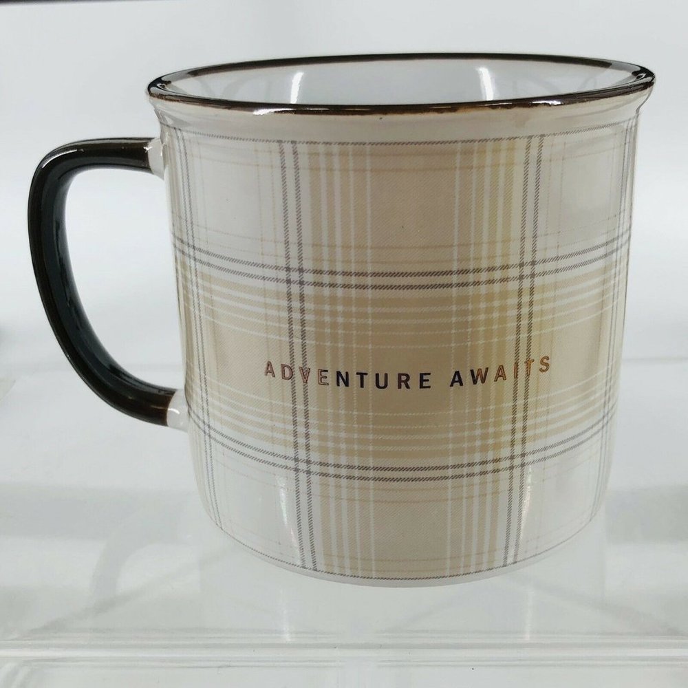 Fringe Studio Coffee Mug Adventure Awaits Ceramic
